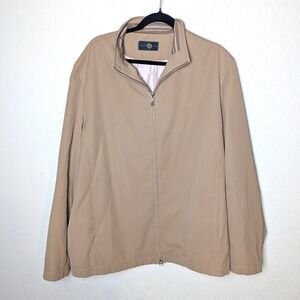 Lampo‎ Uomo Men's Tan Jacket – Italian-Inspired Tailoring Hand-Finished Lining